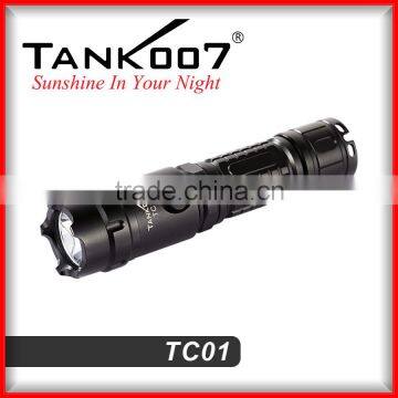 High lumens LED flashlight with 18650 3400mA batteries