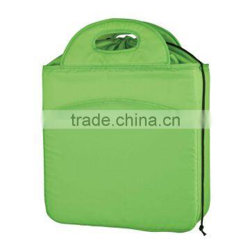 Chill Out Drawstring Kooler Bag-Lime Green