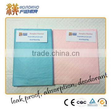 High absorption 5g SAP toilet pee pads, puppy pee pads, pee pads