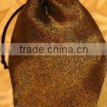 Tissue organza drawstring gift pouch