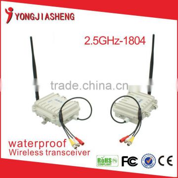 2.5GHz 4W Long Range Audio Video Transmitter and Receiver For CCTV