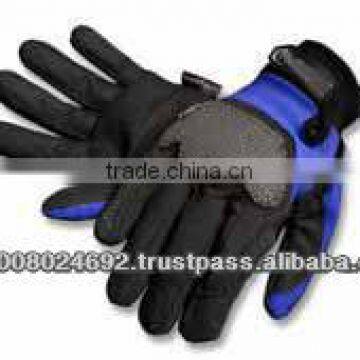 Mechanic and protective work gloves cut resistant mechanic gloves super fabirc meacahic gloves