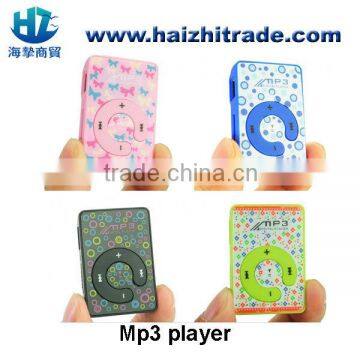 Hot selling promotional 2gb 4gb 8gb usb digital mp3 player with card slot