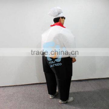 Stock Inflatable Halloween Costumes Chef Costume for Adults photo-2