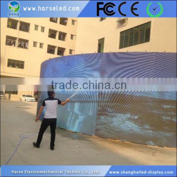 p5.91 flexible led display panels for circle stage background