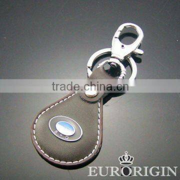 HPK001 PU keychain, keyrings with car logo