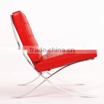 Living room saddle straps chair Barcelona chair buy from china