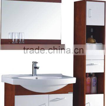 Modern wall hung bathroom vanity cabinet