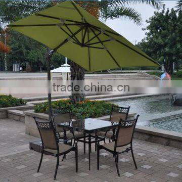 Best Selling Aluminum Outdoor Umbrella Waterproof Patio Beach Umbrella Roman Parasol