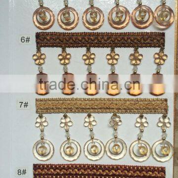 [YZLACE] Tassels Lace Curtains Wholesale 10074 photo-2