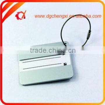 Wholesale - Metallic Aluminum Luggage Tags With Paper Id Insert