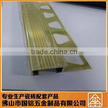 YS-A-N hot sale aluminum square edge,square tile trim,aluminum metal square edge trim