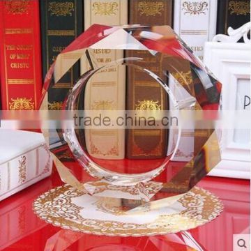 2016 Transparent Crystal Glass Ashtray with personal logo on sale