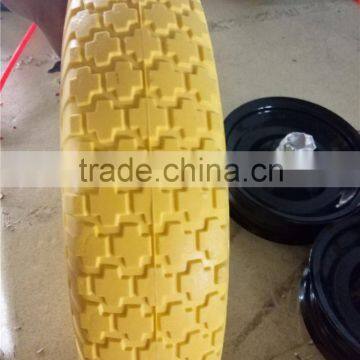 High Quality pu Foam Wheel 4.80/4.00-8 pu Wheel photo-3