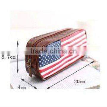 different flag pencil bags pencil case