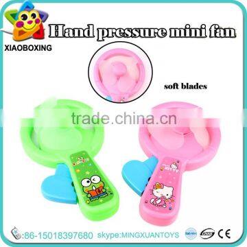 Summer toy smallest custom printed folding hand fan toys