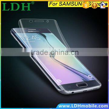 Wholesale DHL Front Screen Protector Film Case For Samsung Galaxy S6 Edge/ S6 Edge Plus +Retail Box Ultra Thin Clear 100pcs/lot