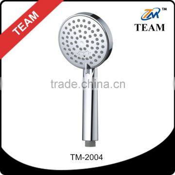 TM-2004 bathroom shower accessories ABS plastic chromed 3 jet rain hand shower head