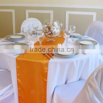 2016 Green Cheap Satin Table Runner For Party photo-2
