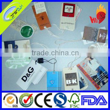 clothing plastic hang tags