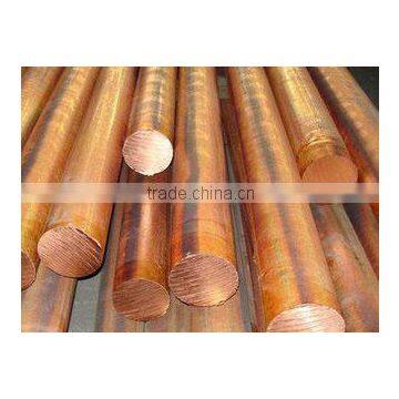 C1020 copper clad steel ground rod/pure copper ground rod