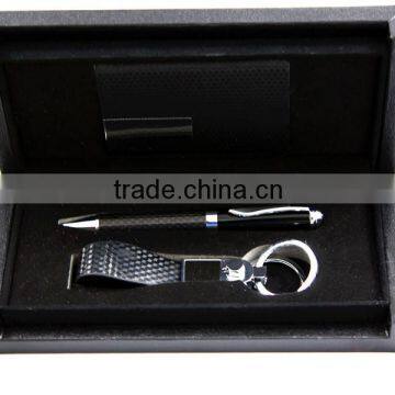 2014 High-grade carbon fiber pen gift set