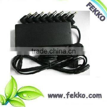 AC universal notebook charger with LED voltage display