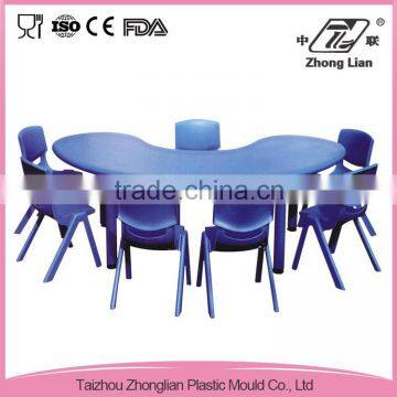 Quality-Assured ergonomic design student leisure chairs and table set