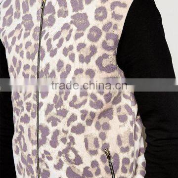 Daijun Oem Fashion Sublimation Printing Cotton Men's Slim Hoodie Jacket Coat Sweatshirt photo-3