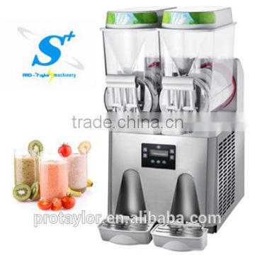 commercial slush machine with handle make in china (XRJ-T2X12L)