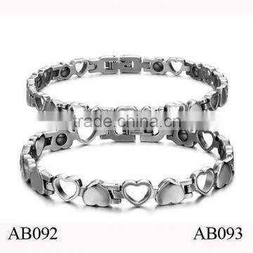 Fashion Couple Bracelet For Unisex/316l Stainless Steel Bracelet Manufacturer