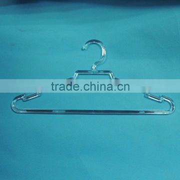 clear mirror plastic pants hanger