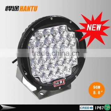 2015 new 96W round led work light high lumens offroad headlight