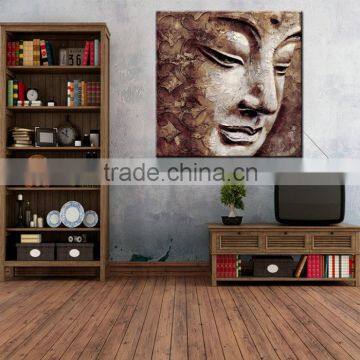 Simple Beautiful Art Canvas Modern Abstract Buddha Painting