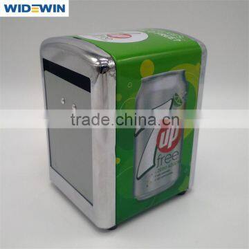 Standard Metal Tinplate Napkin Holder Tissue Dispenser Napkin Dispenser