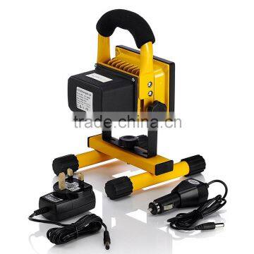 Europe Charger 10W Rechargeable LED Flood Light 10w 20w 30w 50w with Li-Battery