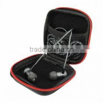 Portable Storage Square Earphone Bag / Earphone Cable Organizer / Earphone Storage Case photo-6