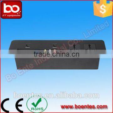 5-Star Hotel/Guest Room Wall Mount Hotel Media Hub/Multiple Media Wall Socket photo-3