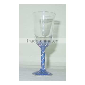 white wine glass/goblet/craft glassware