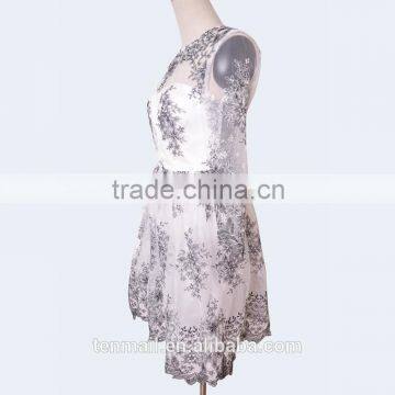 OEM Elegant White Organza With Black Embroidery Plus Size Long Sleeve Wedding Dress Women Dresses Wholesale Supplier photo-2