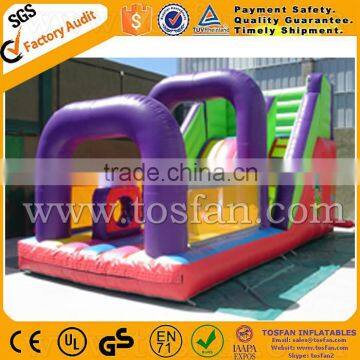 Cheap bounce house with slide inflatable bouncer A3011