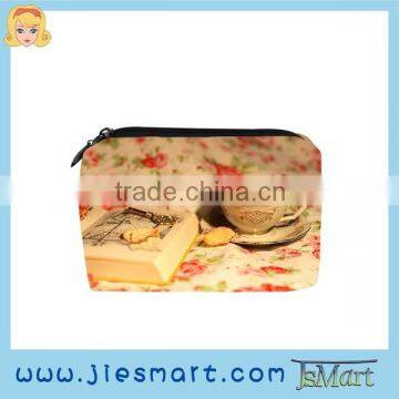 JIESMART coin purse cosmetic bag S small quantity custom printing