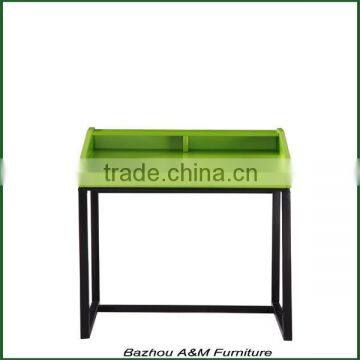 E1 MDFin High gloss green metal computer desk