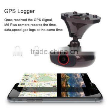 new design Ddpai M6 Plus HD1440P WIFI Car Dashcam Video Record DVR GPS Camera 2016