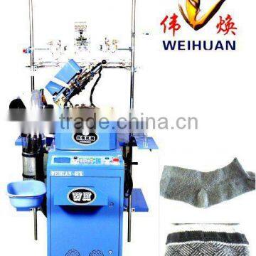 3.5 inch single cylinder copy double cylinder sock knitting machine (WH-6F-A3)