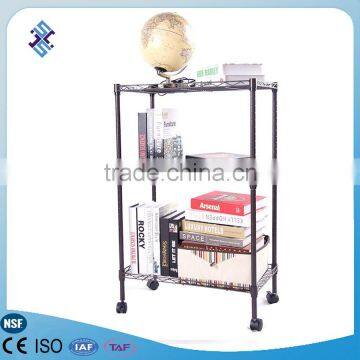 Adjustable Brown Metal furniture wire book rack design 350*600*900MM