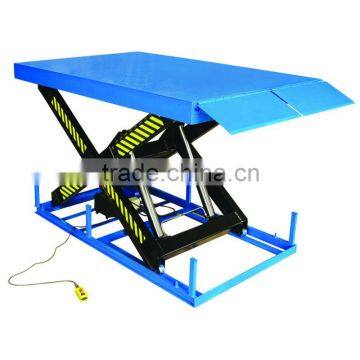 Electric Hydraulic Scissor Dock Lift Leveler for Forklift Truck