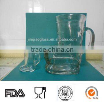 boot shoe shape drinking glass cup