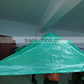 Customized reinforced plastic PE roof cover with UV