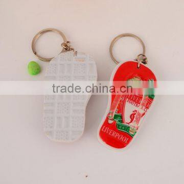 Flip-flop Soft Pvc Keychain Pvc Rubber Key Chain photo-4